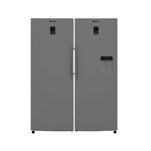 یخچال فریزر دوقلو آر تی سی RTC مدل LF85_LR81 استیل