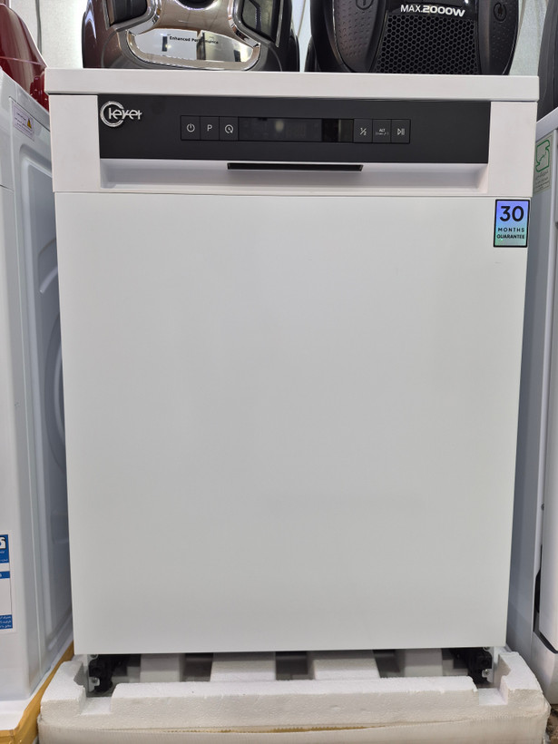 ماشین ظرفشویی 15 نفره سفید کلور CDW‑H15VW1