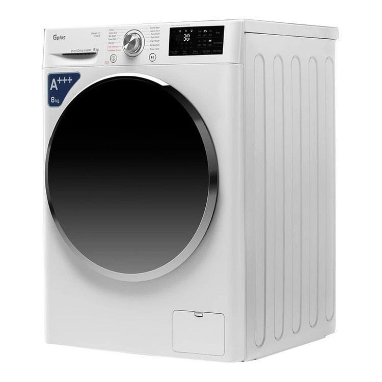 ماشین لباسشویی جی پلاس مدل GWM-R88 ظرفیت8کیلوگرم
