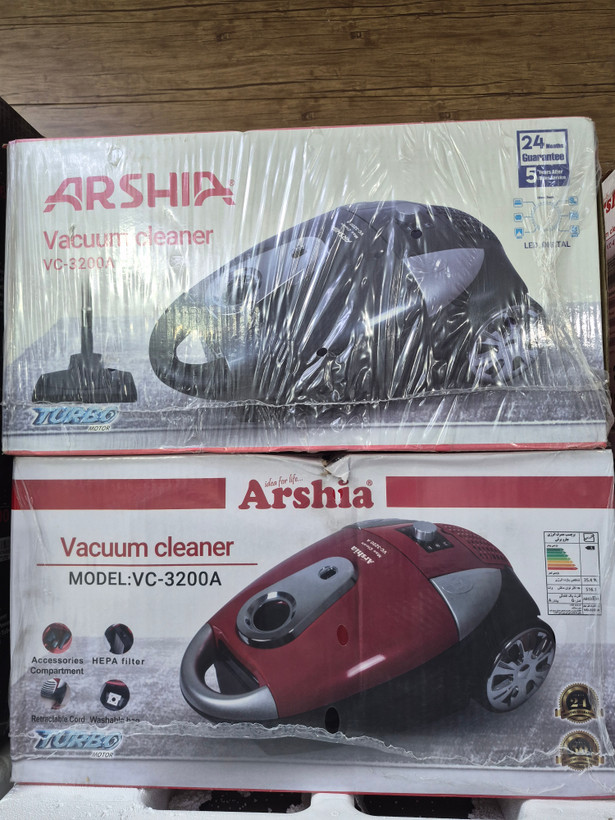 جارو برقی ارشیا مدل VC3200 قدرت ۲۴۰۰ وات