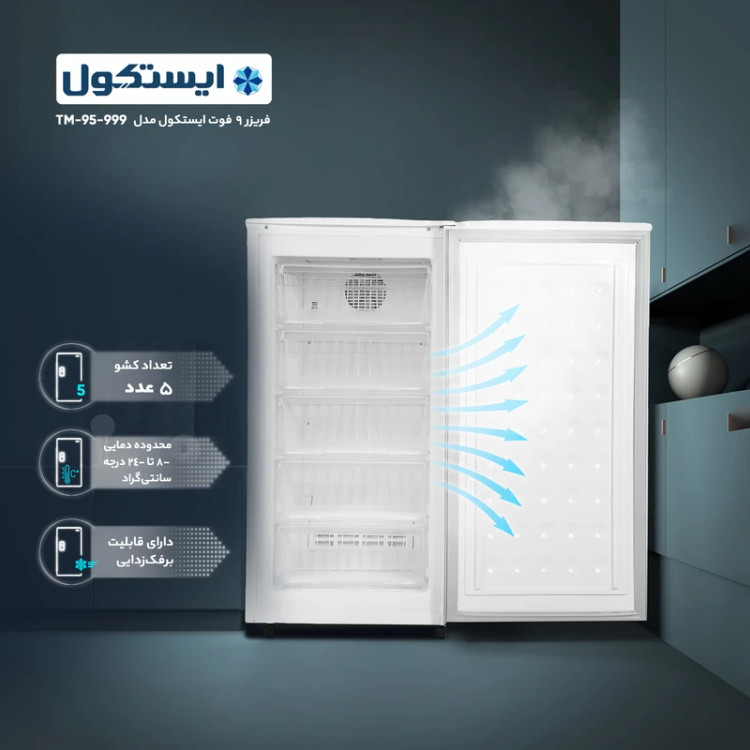 فریزر ایستکول مدل TM-999-95